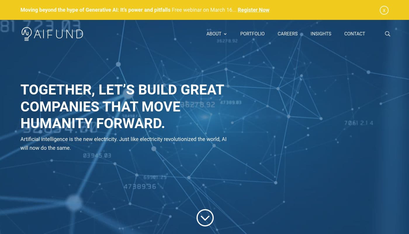 AI Fund banner